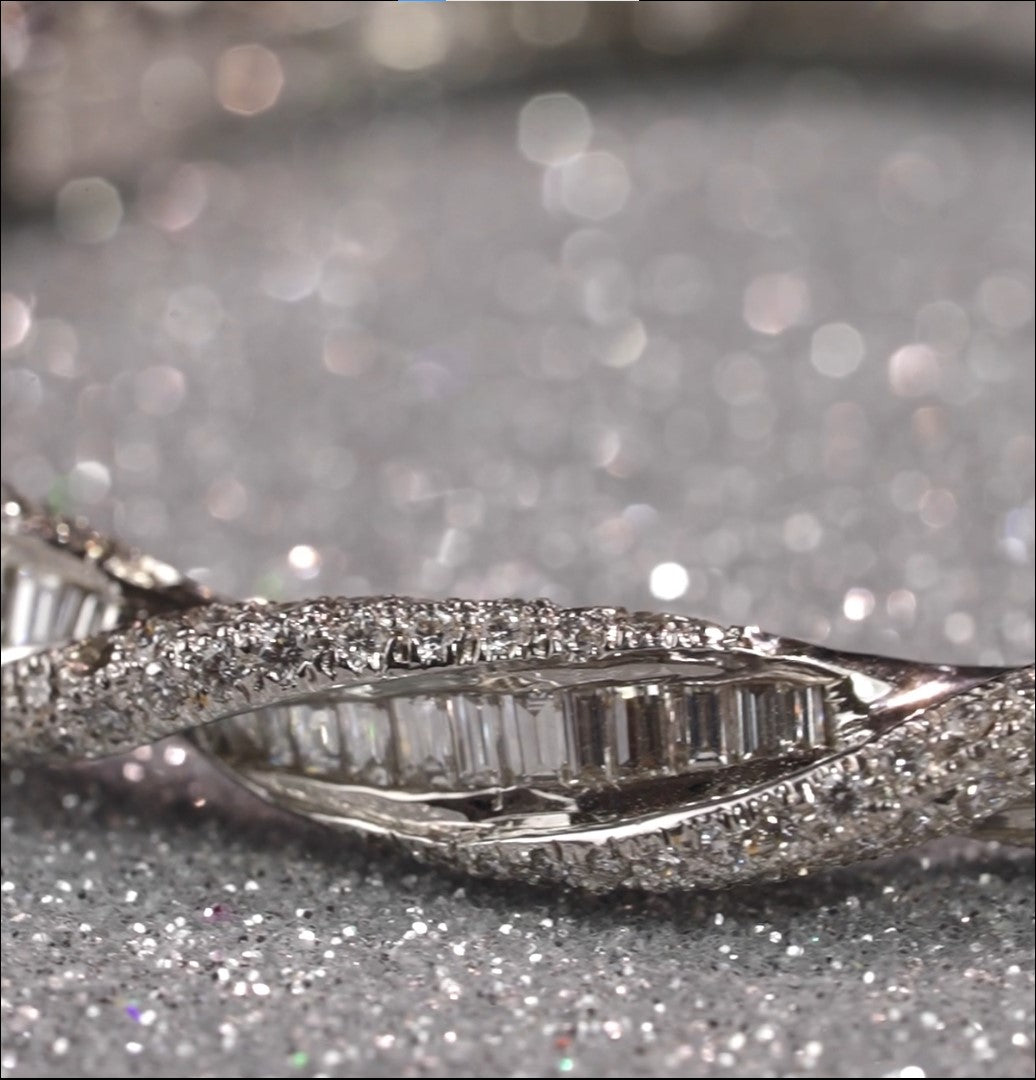 Artisanal Diamond Bangle