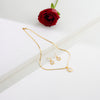 Subtle Pearl Necklace Set