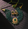 Bold Emerald Stone Choker