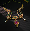 Customized Polki Golden Pearl Kundan Choker