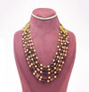 Radiant Tourmaline Pearl Taar Mala