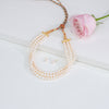 Casual White Round Freshwater Pearl Choker