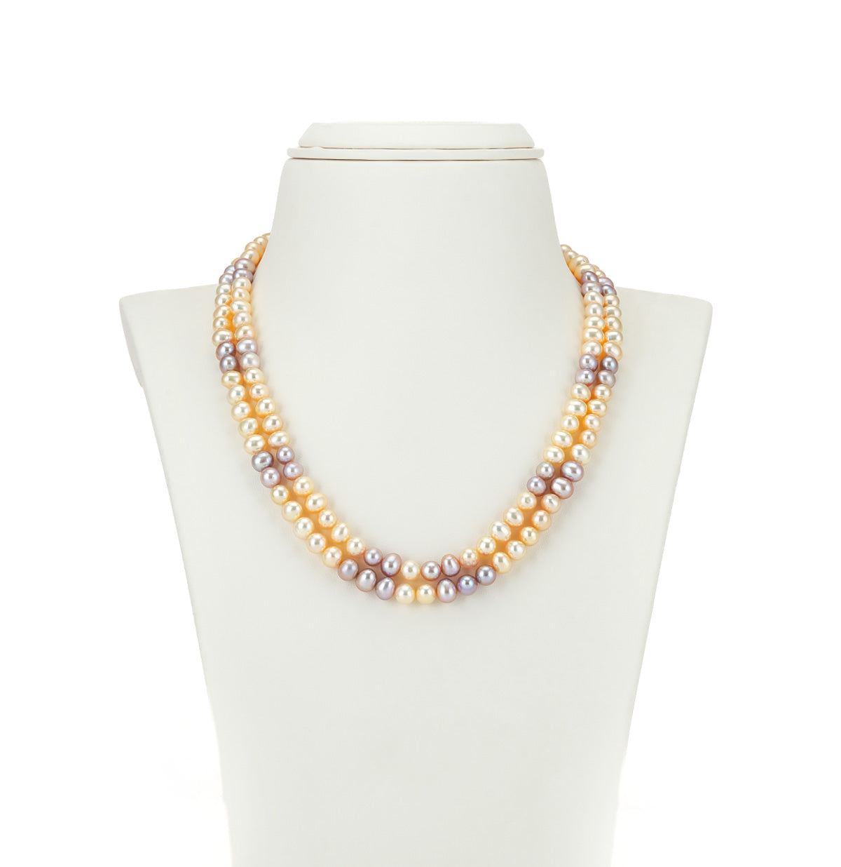 6.0-7.0mm Multicolor Near Round Freshwater Pearl Set - AA Quality