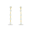 Sparkly White Mix Freshwater Pearl Dangling Earring
