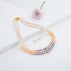 Grading Rainbow Drop Freshwater Pearl Necklace Set - AA Quality