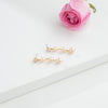 Superior Pink Mix Freshwater Pearl Hanging Earrings