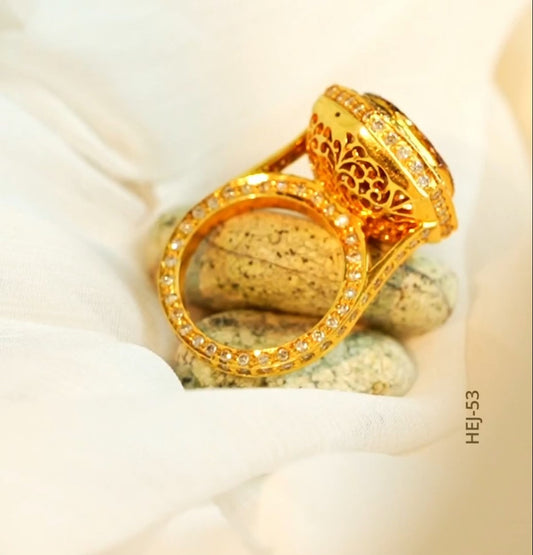 Enchanting Polki Ring