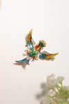 Heritage Diamond Parrot Brooch