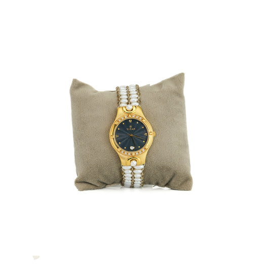 Glistening Fancy Drop Freshwater Pearl Watch