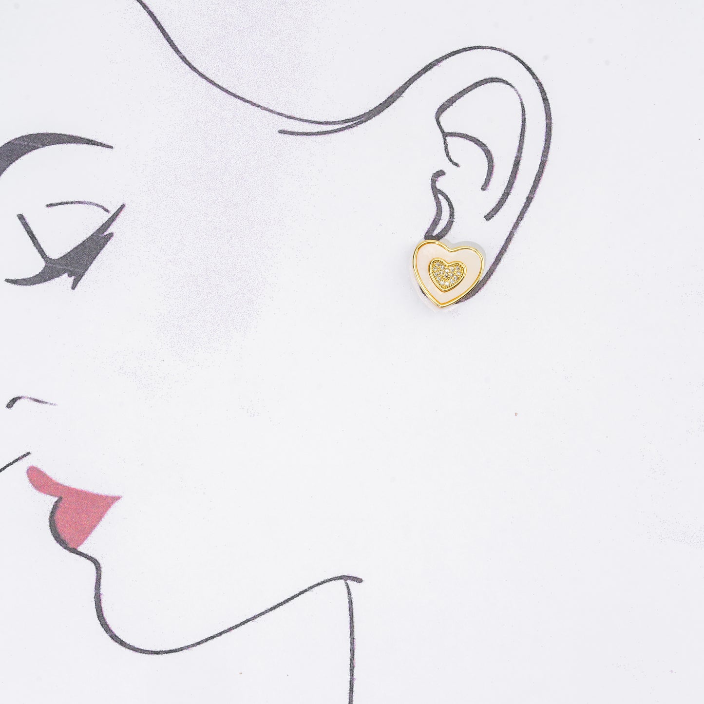 Silky Freshwater Pearl Stud Earrings