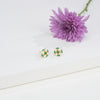 Luminescent Green Stone Freshwater Pearl Tops