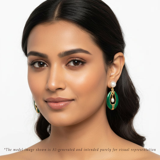 Minimalist Freshwater Pearl Stud Earrings