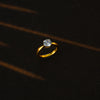 Elegant Gold Stone Ring