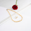 7.0-8.0mm Multicolor Near Round South Sea Pearl Necklace Set - AA Quality