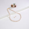 7.0-8.0mm Multicolor Near Round Freshwater Pearl Necklace Set- AA Quality