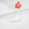 3.0-4.0mm White Button Freshwater Pearl Necklace Set - AA Quality