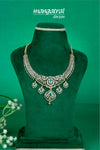 Emerald Elegance Diamond Necklace