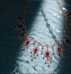 Glittering Ruby Diamond Necklace