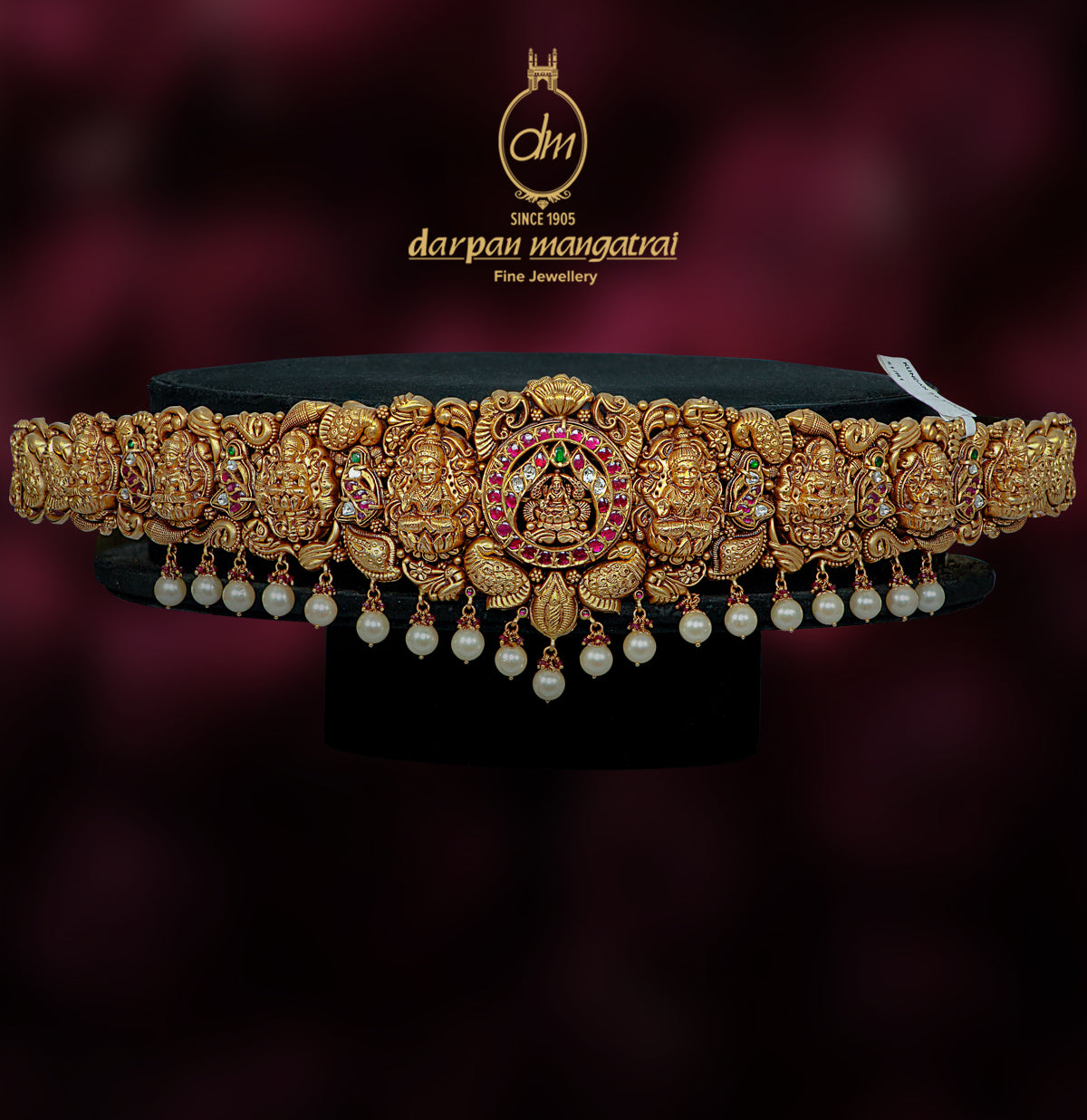 Beautiful Laxmi Devi Gold Vadanam