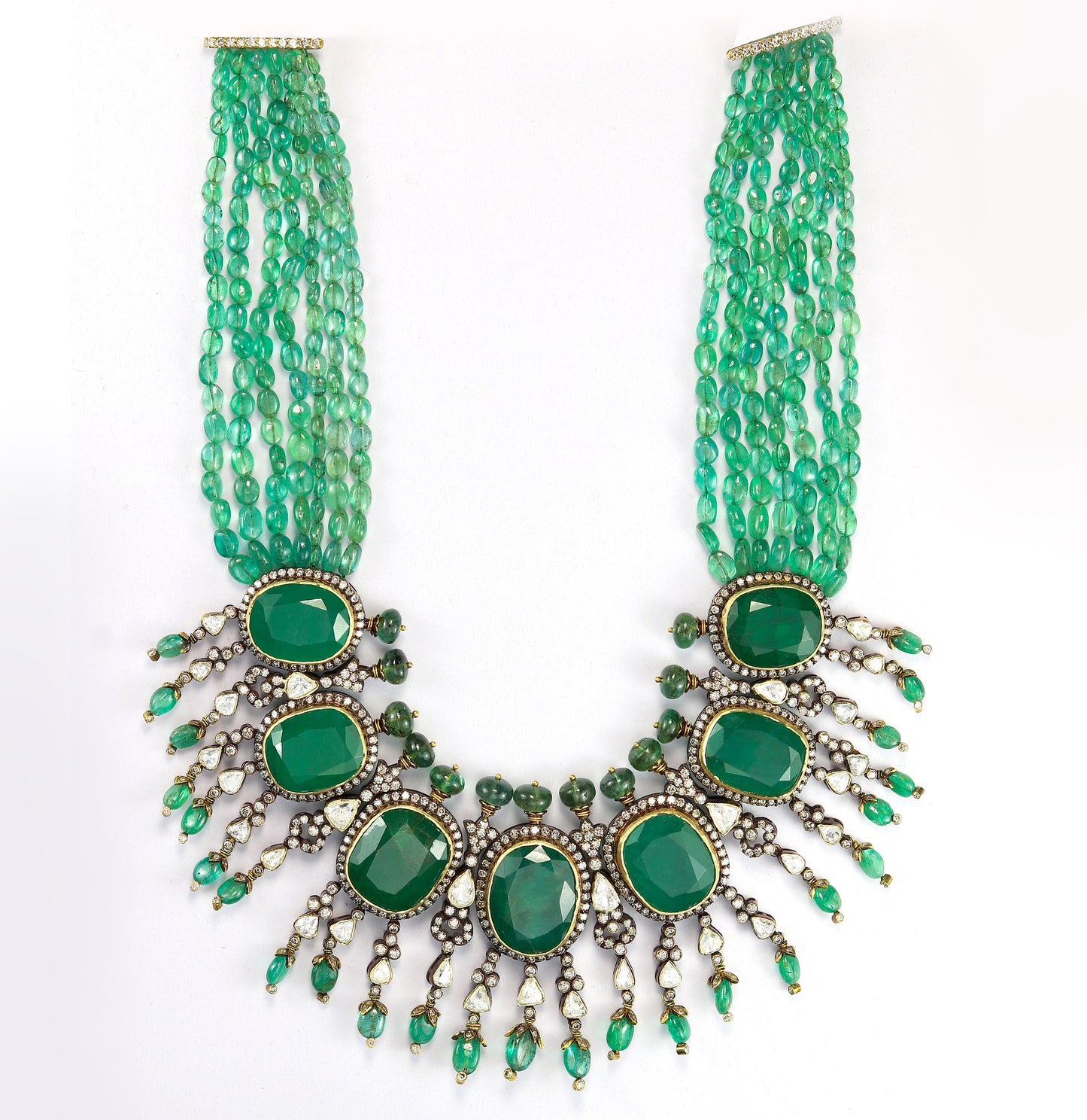 Charming Emerald Choker