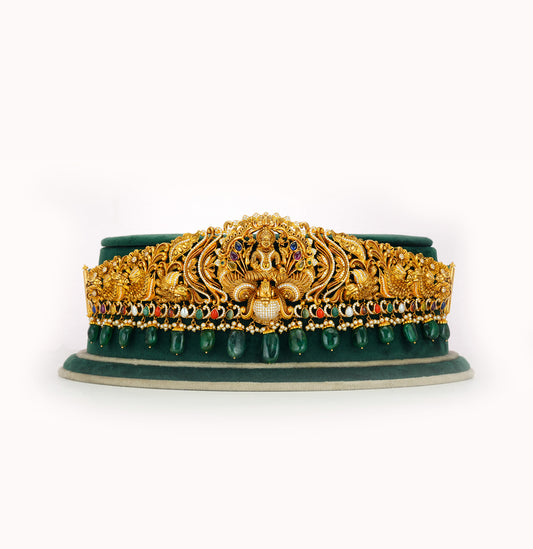 Lotus Gold Navaratan Laxmi Devi Vadanam