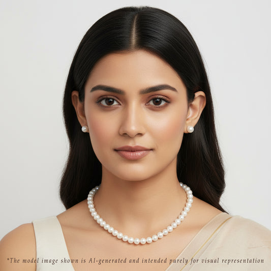 Forever Shine White Freshwater Pearl Gift Box