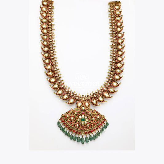 How to Style a Kundan Mango Mala for Weddings and Festive Occasions