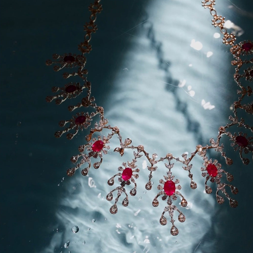 The Significance of Rose-Cut Diamond Necklaces for Brides