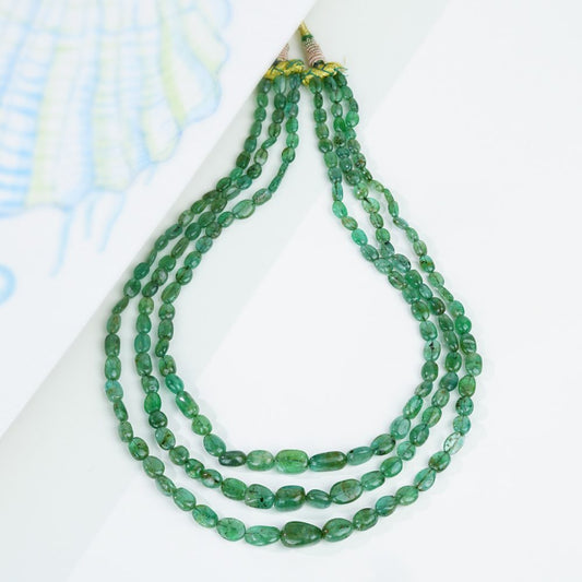 How to Pair a Simple Ruby Beads Necklace with Sarees and Western Outfits