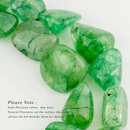 Green Semi Precious Stone Necklace