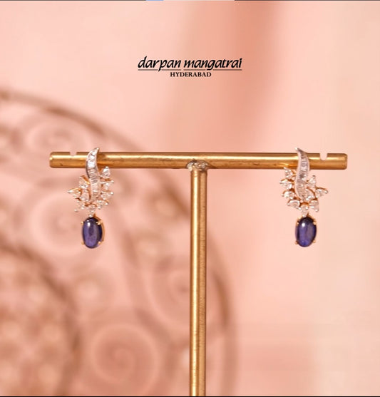 Shiny Diamond Earrings