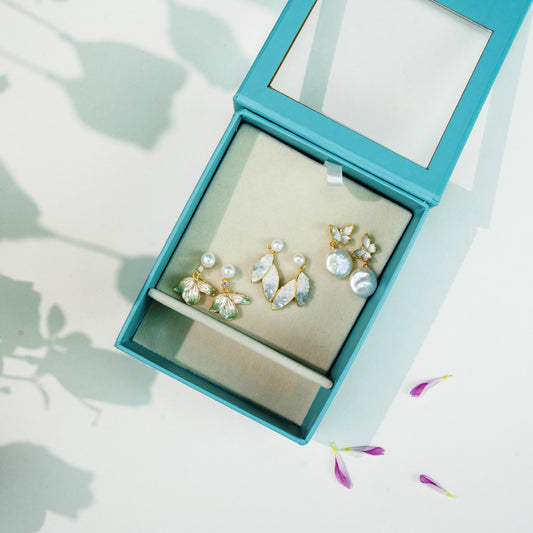 Moonlight My Pearl Earring Box