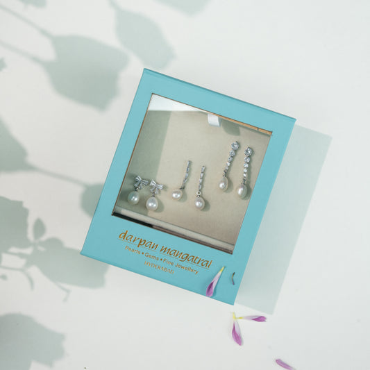 Sparkle Shine My Pearl Earring Box