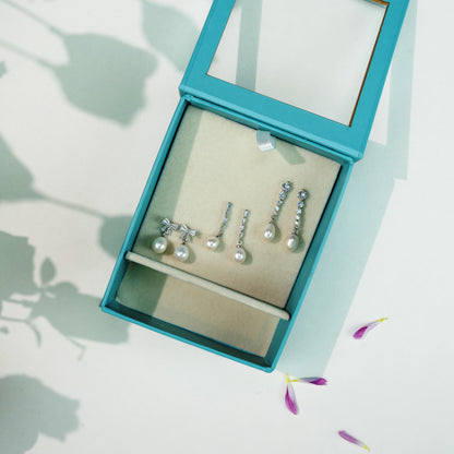 Sparkle Shine My Pearl Earring Box