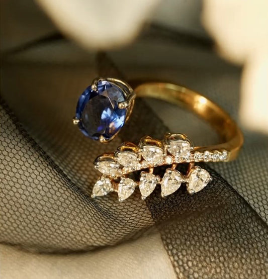 Stylish Diamond Ring