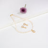 Dramatic White Stone Freshwater Pearl Necklace Set