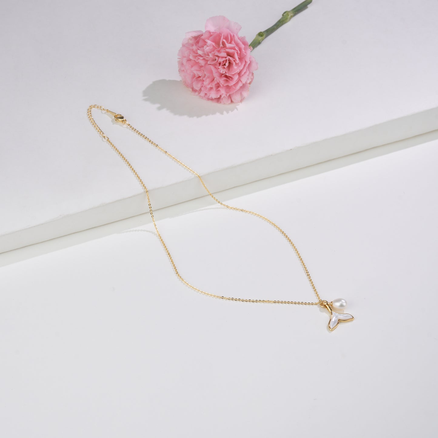 Artistic Baroque Freshwater Pearl Drop Necklace