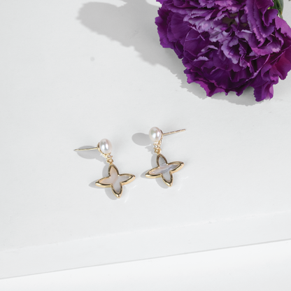 The Blossom Elegance Pearl Earring Gift Box
