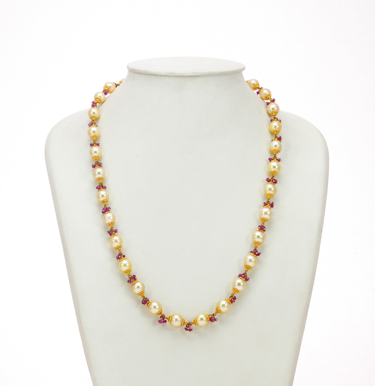 Galactic Pearl Ruby Taar Mala