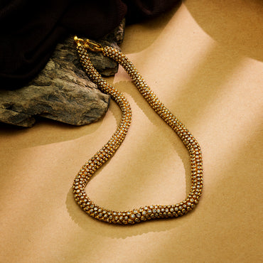 Bold Polki Gold Necklace