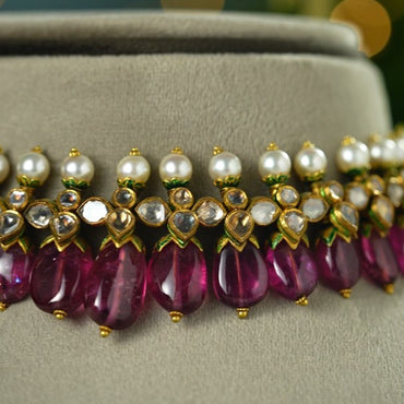 Charming Tourmaline Gold Necklace