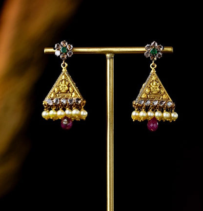 Glamorous Gold Earrings