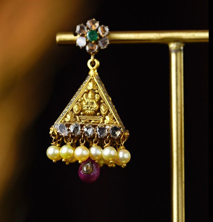 Glamorous Gold Earrings