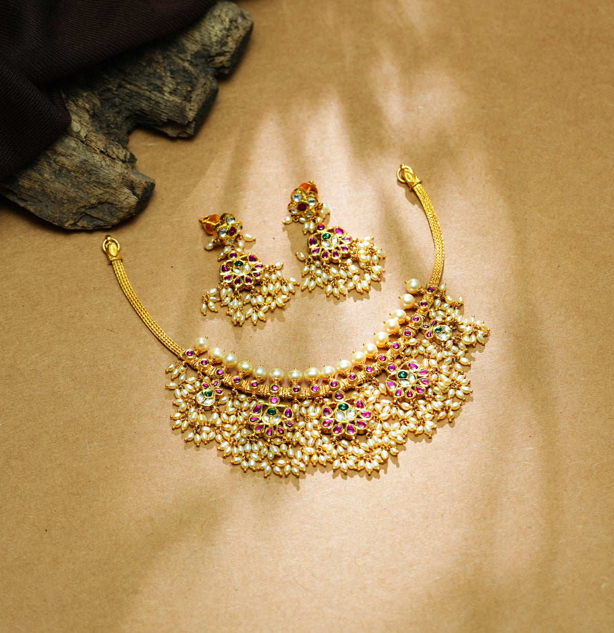 Sumptuous Kundan Gutta Pusalu