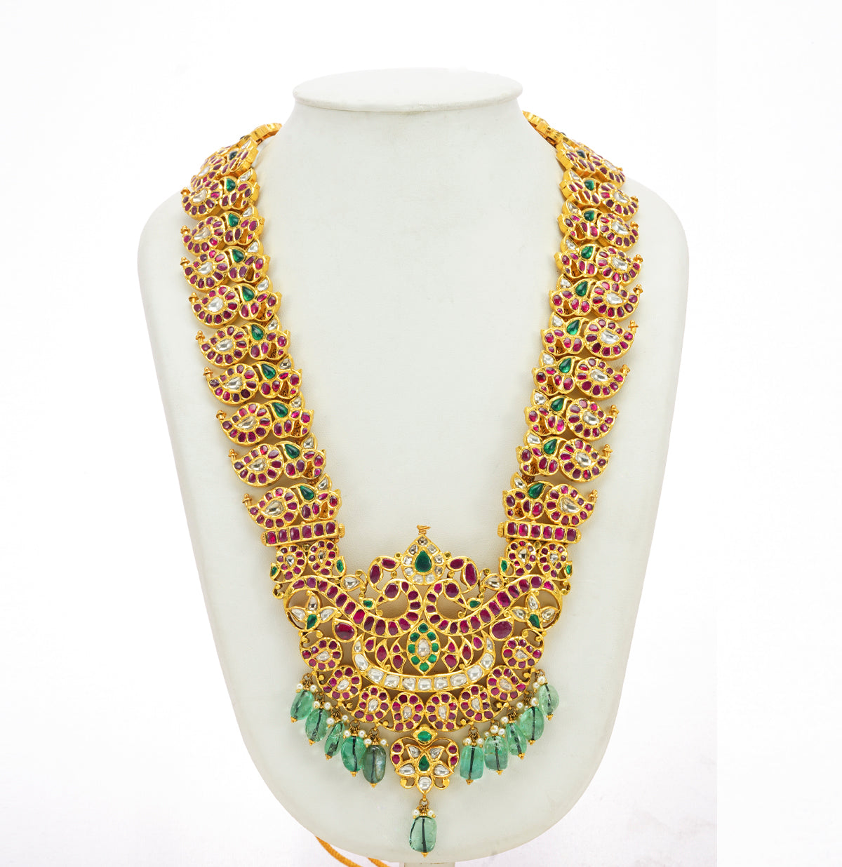 Captivating Kundan Mango Necklace