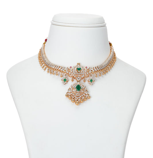 Radiant Diamond Necklace
