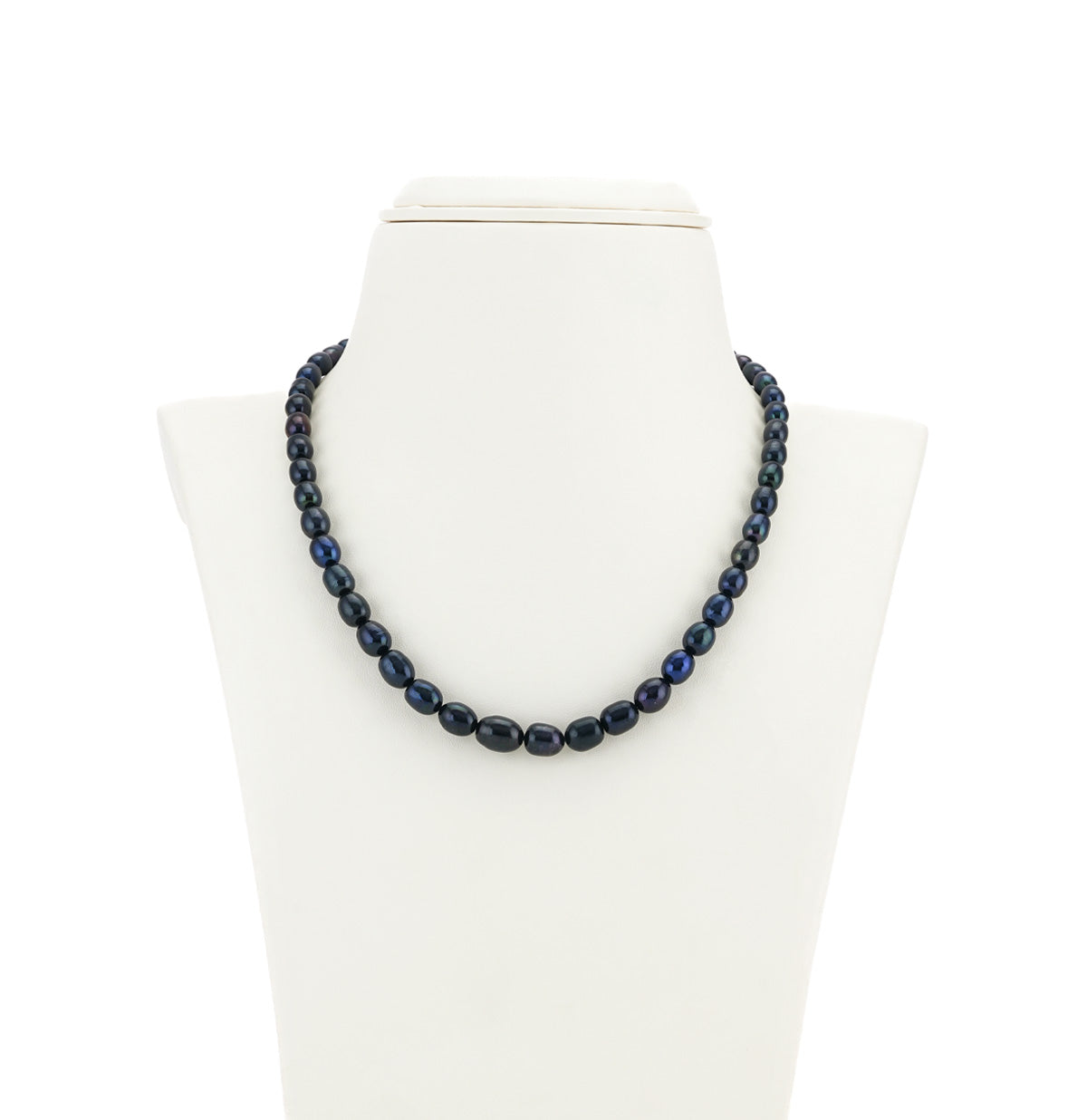 Grading Black Drop Freshwater Pearl Necklace Set - A Quality