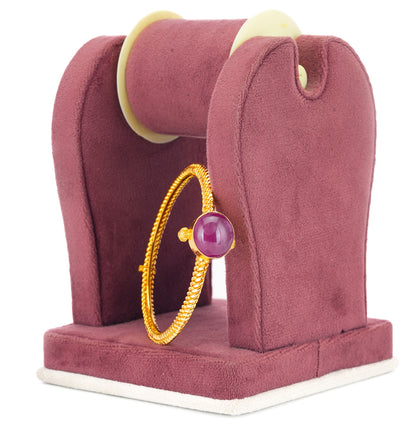 Captivating Ruby Bangle