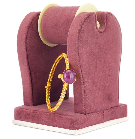 Captivating Ruby Bangle