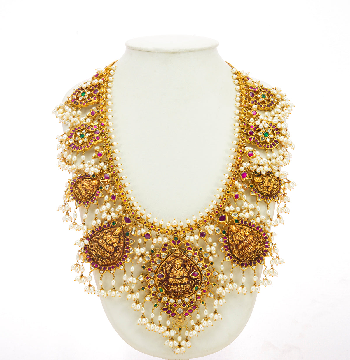 Decorative Guttapusalu Necklace